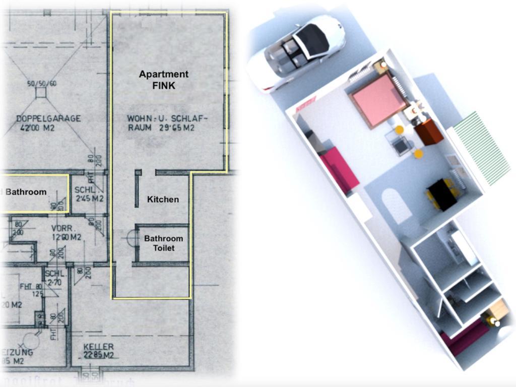 Apartament Haus Fink Innsbruck Zewnętrze zdjęcie